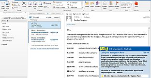 Professor Teaches Outlook 2016