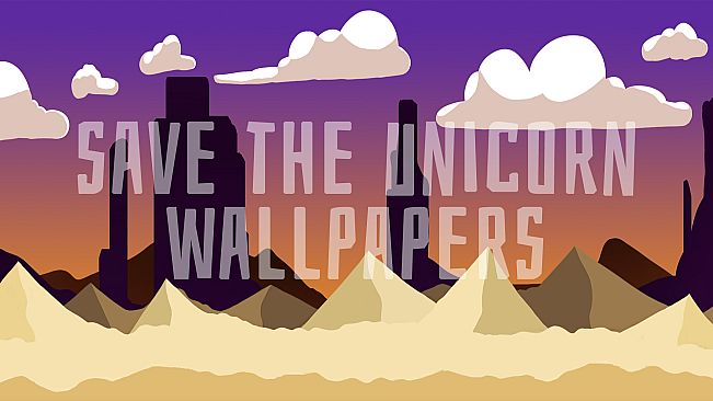SAVE THE UNICORN - WALLPAPERS