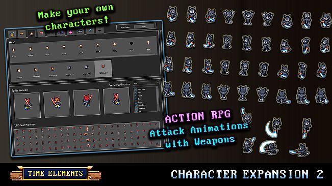 RPG Maker MV - Time Elements - Character Expansion 2