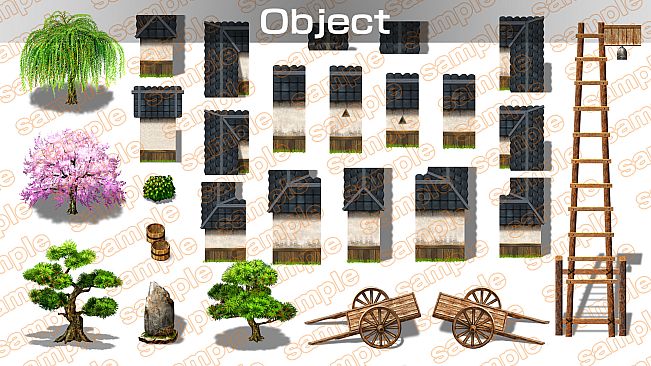 Single-picture map collection of materials2