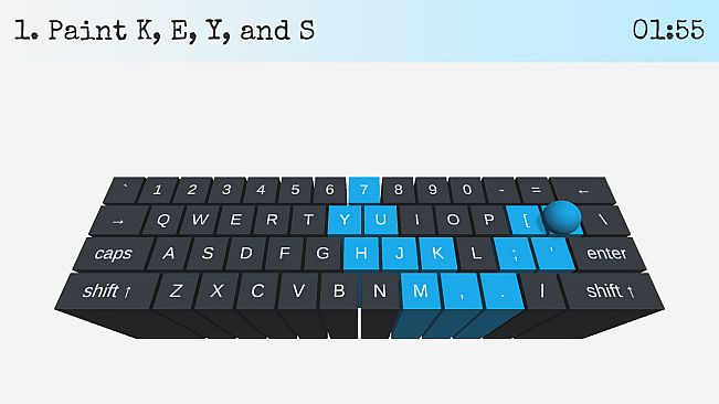 On Key Up: A Game for Keyboards