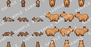 RPG Maker MZ - SERIALGAMES LivingGoodCity Tileset - Small Zoo Set