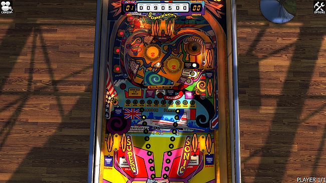 Zaccaria Pinball - Supersonic Table