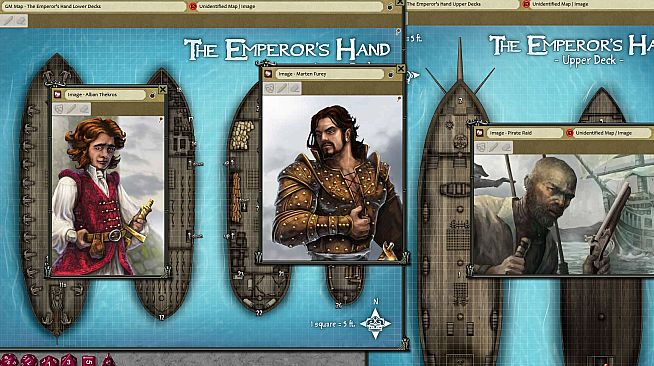 Fantasy Grounds - Islands of Plunder: Raid on the Emperor's Hand (PFRPG)