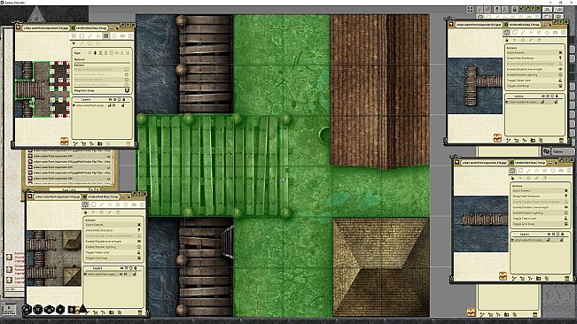 Fantasy Grounds - Pathfinder RPG - Flip-Tiles - Urban Waterfront Expansion