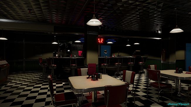 Ambient Channels: American Retro - Cozy Café After Hours