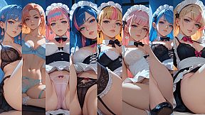 Cute Girl Suika Game - Bouble