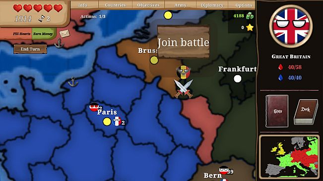 Countryball: Europe 1890