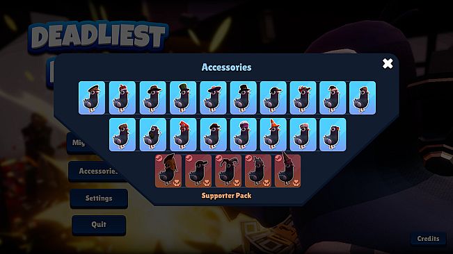 Deadliest Pigeon - Supporter Pack