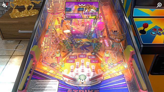 Zaccaria Pinball - Strike Deluxe Pinball Table
