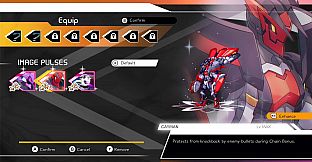 Azure Striker GUNVOLT 3 - EX Image Pulses: Merak and Teseo pack