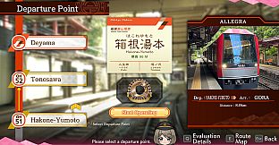 Japanese Rail Sim: Hakone Town of Natural Beauty and Hot Springs