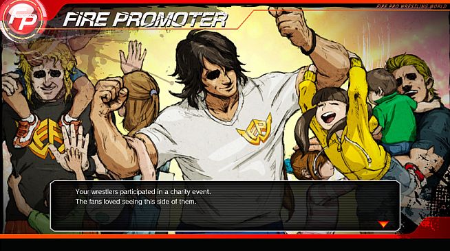 Fire Pro Wrestling World - Fire Promoter