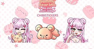 Gummy Bear Idle: No Job, Just Jelly - Chibi Stickers
