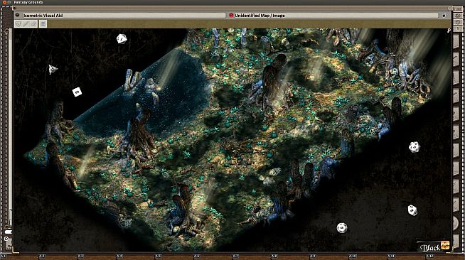 Fantasy Grounds -  Black Scroll Games - Forest of Fallen Giants (Map Pack)
