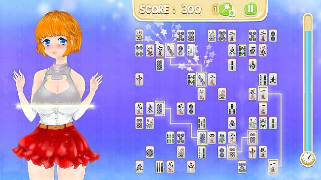 Mahjong Pretty Manga Girls