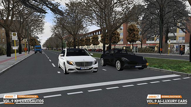 OMSI 2 Add-on Downloadpack Vol. 9 - AI Luxury Cars