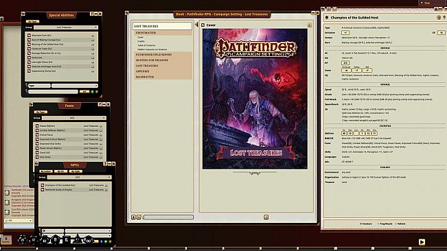 Fantasy Grounds - Pathfinder RPG - Campaign Setting: Lost Treasures