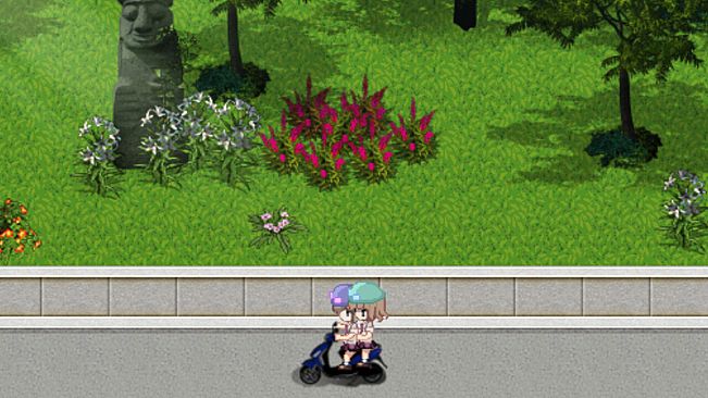 Trash in the Flower Garden