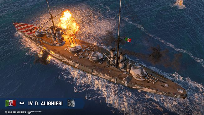 World of Warships — Dante Alighieri Pack