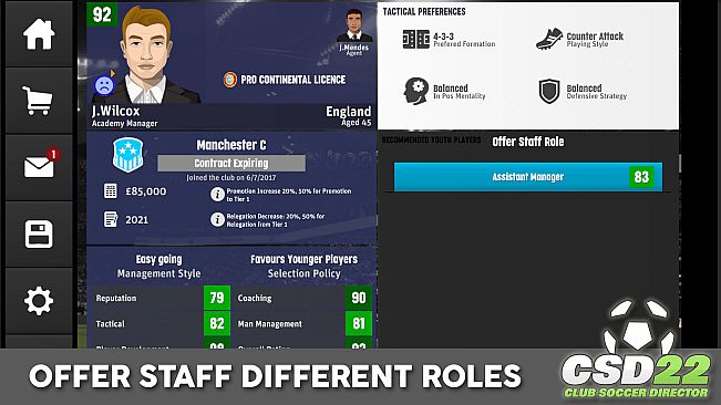 Club Soccer Director 2022