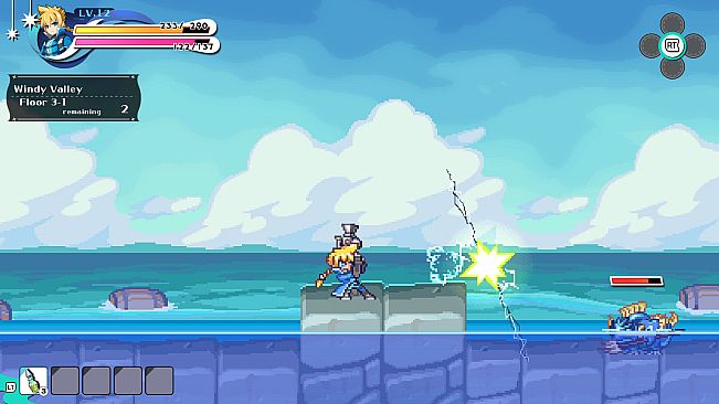 Kingdom's Return - "Azure Striker Gunvolt" Crossover Character Skin
