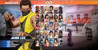 DOA6 Morphing Ninja Costume - Jann Lee