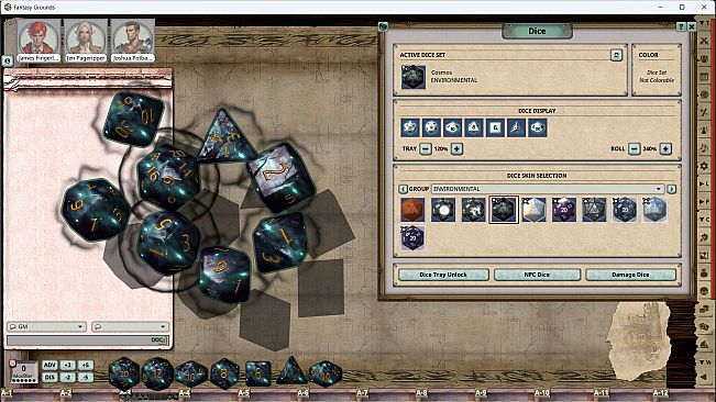 Fantasy Grounds - Enviro Dice Pack
