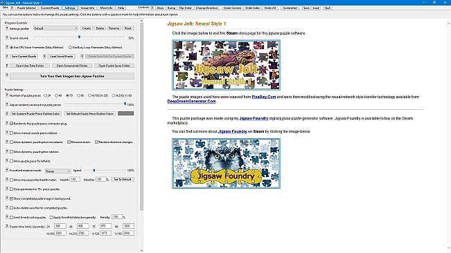 Jigsaw Jolt: Neural Style 1