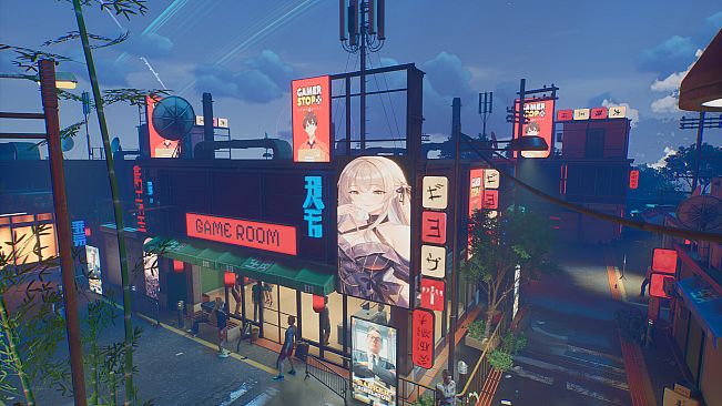 Gamer Stop Simulator – Neon Streets of Tokyo