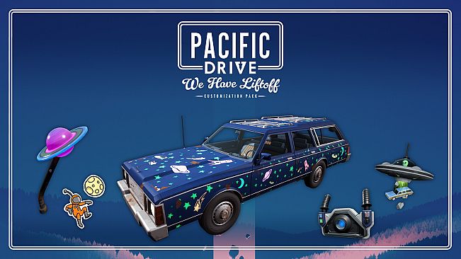 Pacific Drive: We Have Liftoff Customization Pack