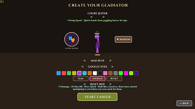 GLADIATOR: Survival Simulator