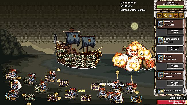 Idle Purrates Clicker