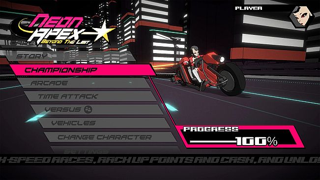 Neon Apex: Beyond the Limit