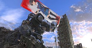 EARTH DEFENSE FORCE 6 - Fencer Weapons: 'OneeChanbara ORIGIN' illustrated 'Disguised Body Pillow'.