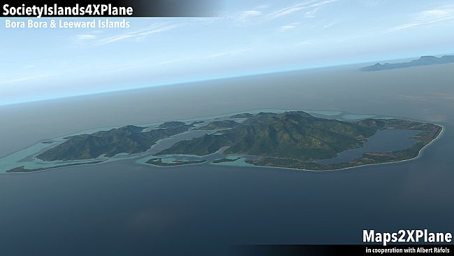 X-Plane 11 - Add-on: Aerosoft - Society Islands XP - Bora Bora & Leeward Islands