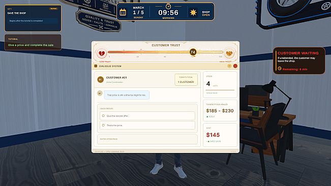 Tire Dealer Simulator