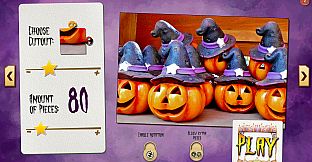 Sweet Holiday Jigsaws: Halloween Night