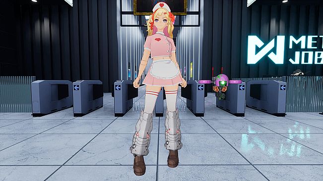 "Hot Nurse" Costume in 2 Color Varieties