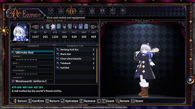 Death end re;Quest 2 - Ultimate Weapon Set
