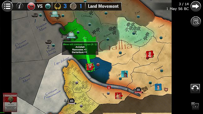 Wars Across the World: Caesar 56