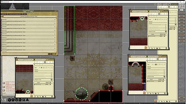 Fantasy Grounds - Pathfinder RPG - GameMastery Map Pack: Palace