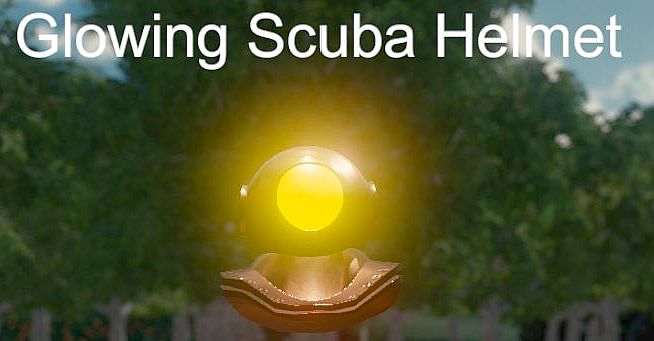 Hide and Seek - Glowing Scuba Helmet