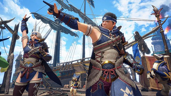 Monster Hunter Rise - "For the Fans" gesture set