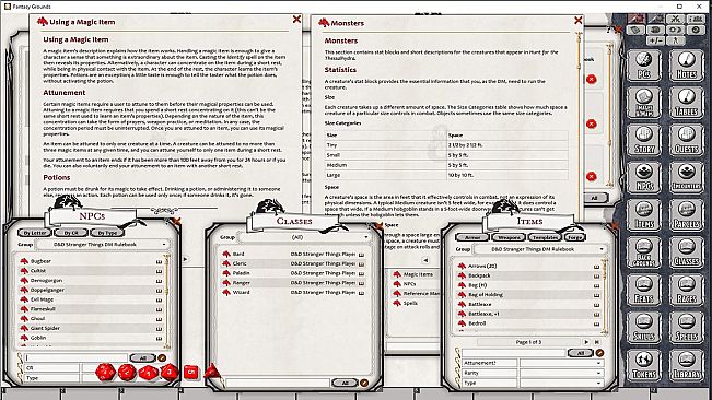 Fantasy Grounds - Stranger Things Dungeons & Dragons Starter Set