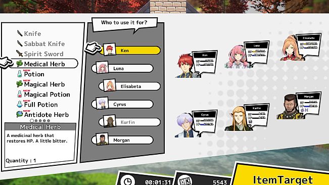 RPG Developer Bakin Layout Data Comic