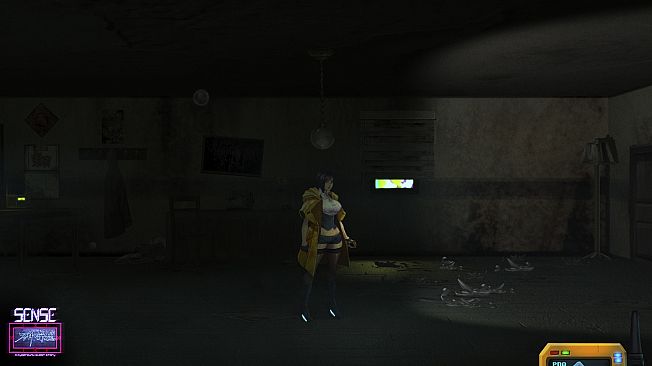 Sense - 不祥的预感: A Cyberpunk Ghost Story