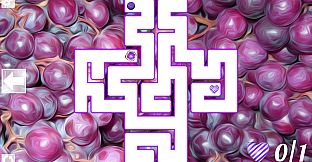 Maze Art: Purple