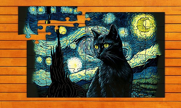 Van Gogh's Masterpiece Jigsaw Puzzles