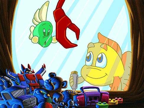 Freddi Fish 5 featuring Mess Hall Mania: The Case of the Creature of Coral Cove